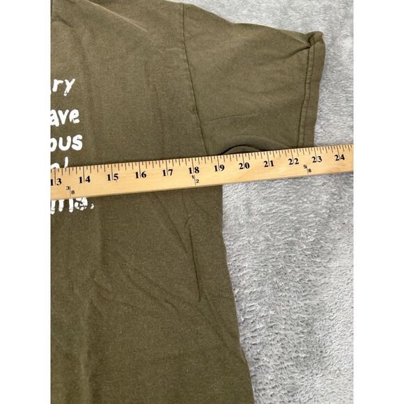 Vintage Y2K Comedy Short Sleeve T Shirt Men's Size Medium Green - Picture 8 of 10